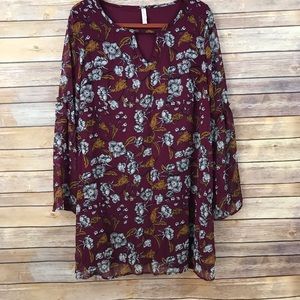 Women's Long Sleeve Dress - Xhilaraiton XL